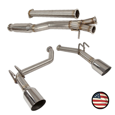 Catback Exhaust - Evo X - Muffler Delete