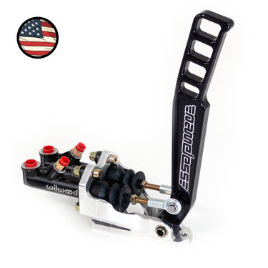 Hydraulic Handbrake - Dual Master Cylinders - Short (13") Handle