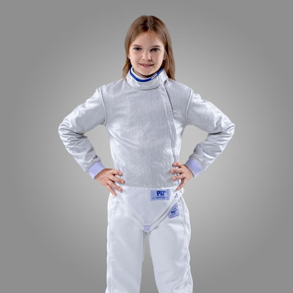 Children's washable White nox sabre vest