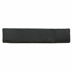 Black velcro mask strap