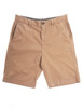 Men's beige soft washed cotton short by Vedoneire of Ireland