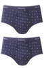Navy Print