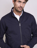 Lightweight cotton jacket, navy, by Vedoneire of Ireland