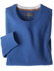 Texture crew neck knit, blue, by Vedoneire of Ireland