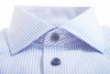 Men's Digital Print Shirt, geometric blue, by Vedoneire of Ireland