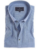 men's linen mix short sleeve shirt with pocket by Vedoneire of Ireland