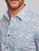 luxury fine cotton men's digital print shirt, 100% cotton