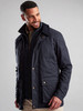 Iconic and Timeless, Men's heritage wax jacket in Navy,  by Vedoneire of Ireland