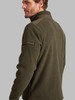 Men's green heritage style half zip fleece by Vedoneire of Ireland