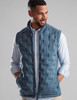 Men's Contemporary Quilt Gilet (4714) Blue
