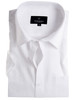 Men's Linen Mix Short Sleeve Shirt with Pocket, White, by Vedoneire of Ireland