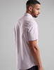 Men's purple stripe  short sleeve oxford shirt, by Vedoneire of Ireland