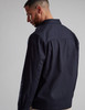 Men's navy shacket, 100% cotton, by Vedoneire of Ireland