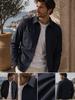 Men's Cotton Shaket (2498) Navy