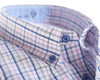 Mens cotton button down check shirt by Vedoneire of Ireland