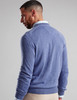 Men's texture knit, pale blue, by Vedoneire of Ireland