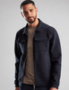 Men's utility styled interlock jacket,navy,  by Vedoneire of Ireland