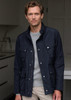 Men's Water Rain Resistant Casual Jacket (3097 Navy)