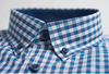 Men's Soft Wash Cotton Short Sleeve Check Shirt (2279  Cassin)