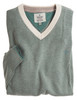 Men's beach stripe knit in 100% cotton by Vedoneire of Irleand