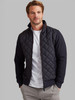 Mens Diamond Quilt Hybrid Jacket by Vedoneire of Ireland