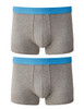The Vedoneire 2 pack Melange Grey boxer brief is made of 95% cotton and 5% spandex, which makes it ultra-comfortable