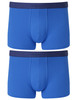 The Vedoneire 2 pack Blue boxer brief is made of 95% cotton and 5%