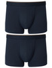 The Vedoneire 2 pack Navy boxer brief is made of 95% cotton and 5% spandex, which makes it ultra-comfortable