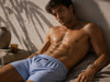 Men's Woven Cotton Boxer Shorts, 2-Pack