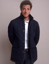 Men's cotton diamond quilted jacket by Vedoneire of Ireland