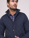 Men's traditional diamond quilt gilet by Vedoneire of Irleand