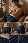 Men's Loose-Fit Jersey Boxer Shorts, 2-Pack