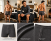Mens Thermal Trunks x 1 (1882) Available in Cream/White and Charcoal