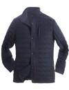 Luxury square quilted coat with terry inside lining by Vedoneire of Ireland