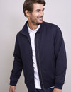 water resistant casual cotton jacket, navy, by Vedoneire of Ireland