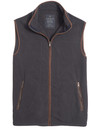 Equine style fleece gilet with suede trim by Vedoneire of Ireland