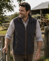 grey fleece gilet