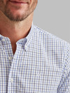 Men's classic 100% cotton button down check shirt, by Vedoneire of Ireland