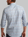 luxury fine cotton men's digital print shirt, 100% cotton