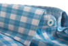 Men's soft bamboo mix sea green check shirt Vedoneire of Ireland