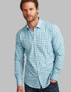 soft bamboo mix check shirt