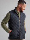 men's fleece lined diamond quilt gilet by Vedoneire of Ireland