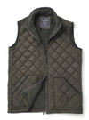 Fleece Lined Quilted Gilet (3024) Green