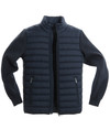 Men's padded hybrid navy jacket by Vedoneire of Ireland