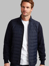 Men's padded hybrid navy jacket by Vedoneire of Ireland