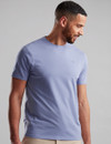 superior soft cotton t-shirt in light steel blue shade by Vedoneire of Ireland