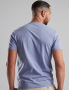 Men's superior soft cotton t-shirt, blue aura,  by Vedoneire of Ireland