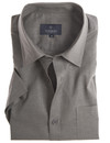 Men's Linen Mix Short Sleeve Shirt with Pocket, Olive, by Vedoneire of Ireland