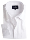 Men's breathable white linen mix long sleeve shirt with pocket