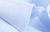 Men's Linen Mix, Sky, Long Sleeve Shirt with Chest Pocket, by Vedoneire of Ireland